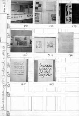 Ausstellung Schülerarbeiten der Gewerbeschule Zürich, Kunstgewerbliche Abteilung 
