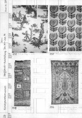 Ausstellung Der Textildruck - Musterung und Technik von den Primitiven bis zum modernen industriellen Druck
