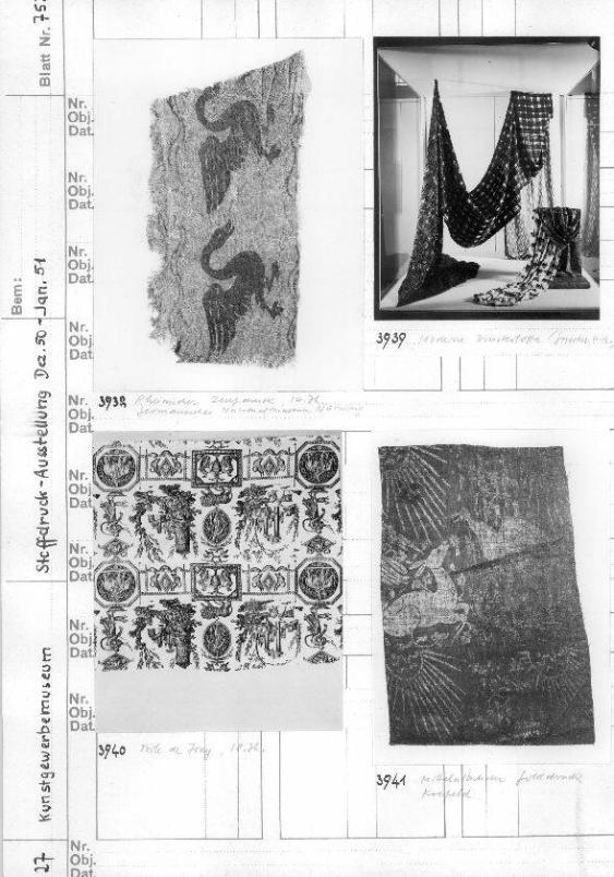 Ausstellung Der Textildruck - Musterung und Technik von den Primitiven bis zum modernen industriellen Druck
