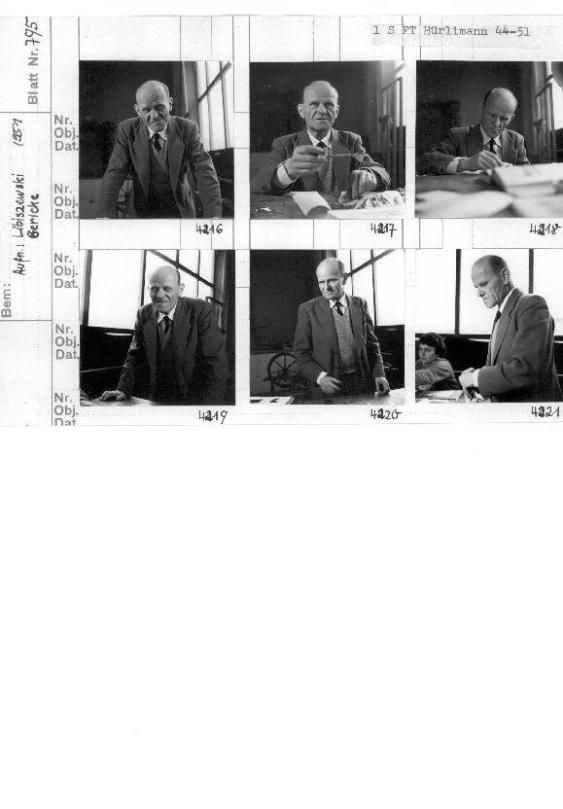 Textilklasse, Porträts H. Hürlimann 1944-1951