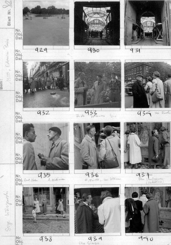 Exkursion Paris 1950
