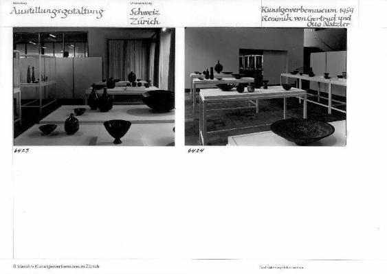 Ausstellungsgestaltung / Schweiz, Zürich, Kunstgewerbemuseum