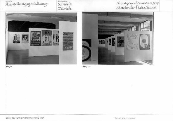 Ausstellungsgestaltung / Schweiz, Zürich, Kunstgewerbemuseum