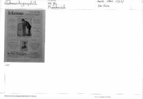 Gebrauchsgraphik / 19. Jahrhundert Frankreich