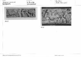 Bewegung in der Kunst, Reliefplastik / 6. Jahrhundert v. Chr. Griechenland