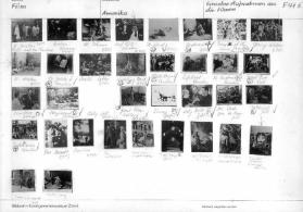 Film, Amerika, Einzelne Aufnahmen aus diversen Filmen, F 41 / 2