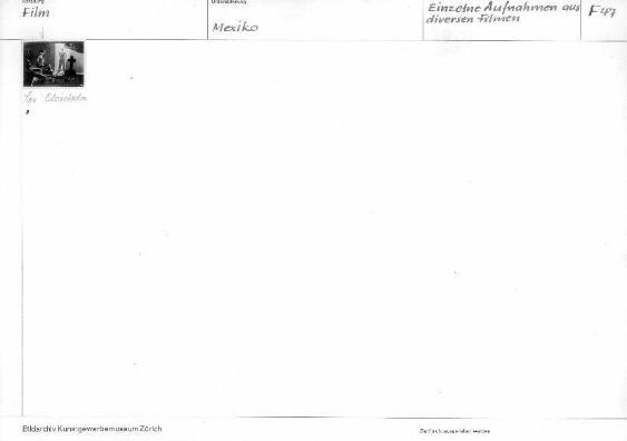 Film, Mexico, Einzelne Aufnahmen aus diversen Filmen, F 47