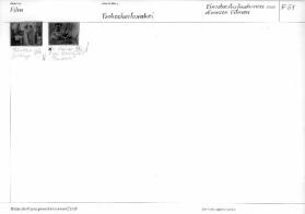 Film, Tschechoslowakei, Einzelne Aufnahmen aus diversen Filmen, F 51