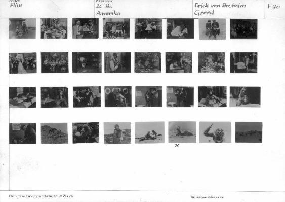 Film / 20. Jahrhundert (1923) Amerika, Greed, F 70