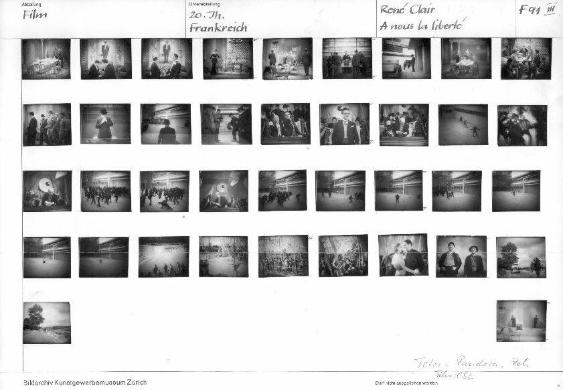 Film / 20. Jahrhundert Frankreich, A nous la liberté, F 91 / 3