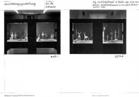 Ausstellungsgestaltung, Schweiz, Zürich, Figuren zu "König Hirsch", KGMZ