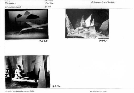 Theater, Bühnenbild / 20. Jahrhundert USA, KGMZ