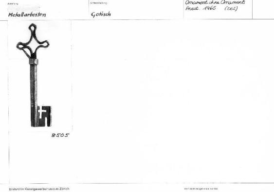 Metallarbeiten / Gotisch