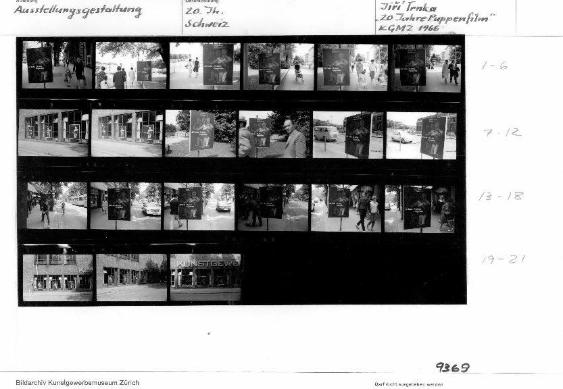 Ausstellungsgestaltung / 20. Jahrhundert Schweiz