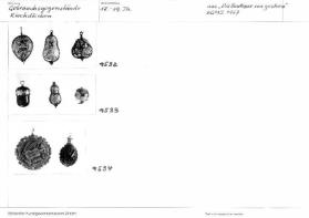 Gebrauchsgegenstände, Riechdöschen / 17. - 19. Jahrhundert