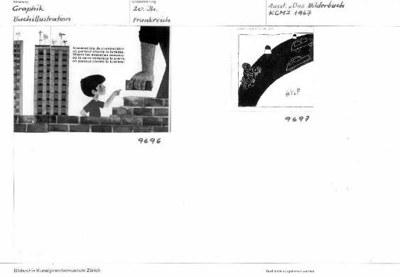 Graphik, Buchillustration / 20. Jahrhundert Frankreich