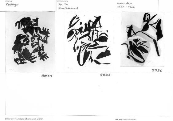 20. Jahrhundert Deutschland, Hans Arp