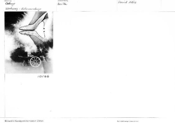 Werbung - Fotomontage / 20. Jahrhundert, David Attie