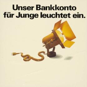 Unser Bankkonto für Junge leuchtet ein.
