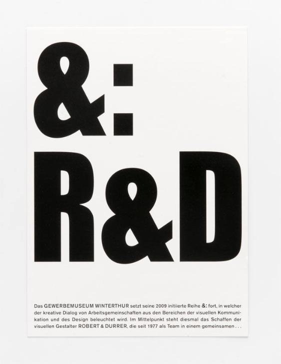 &: R & D