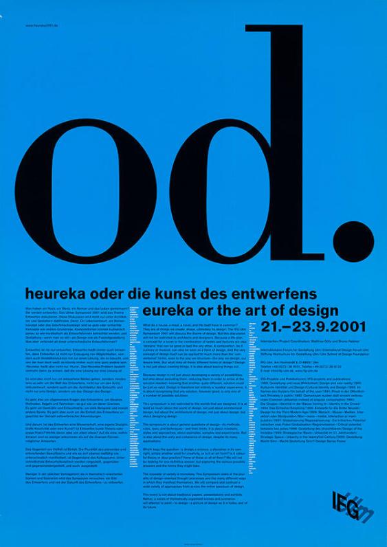 Od. - Heureka oder die Kunst des Entwerfens - IFG Ulm