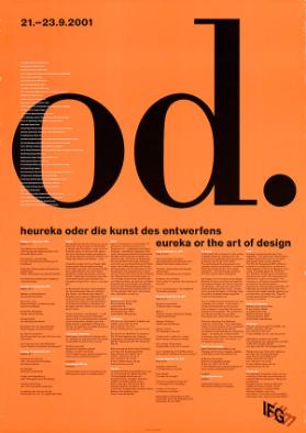 Od. - Heureka oder die Kunst des Entwerfens - IFG Ulm