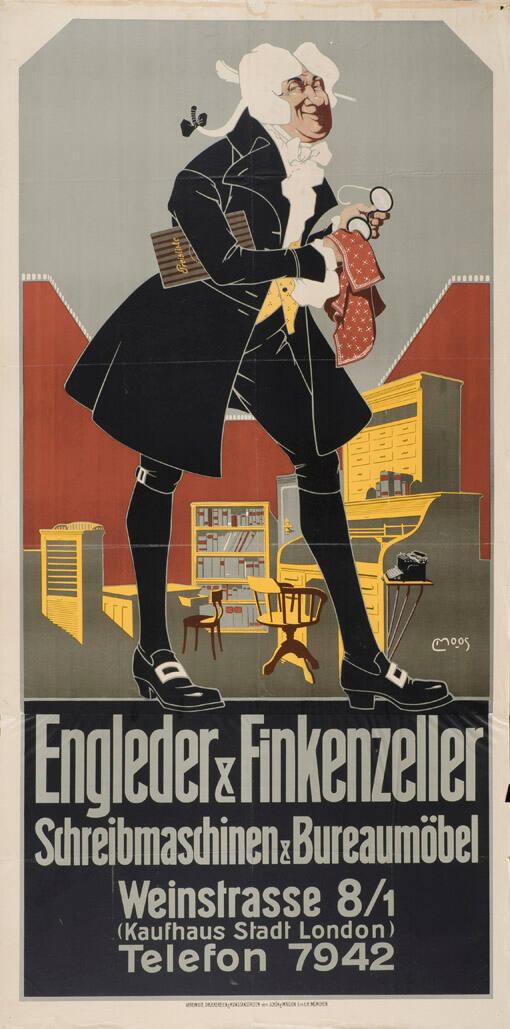 Engleder & Finkenzeller - Schreibmaschinen & Bureaumöbel - Weinstrasse 8/1 (Kaufhaus Stadt London) - Telefon 7942