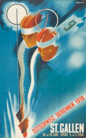Ostschweiz. Skirennen 1939 - St. Gallen