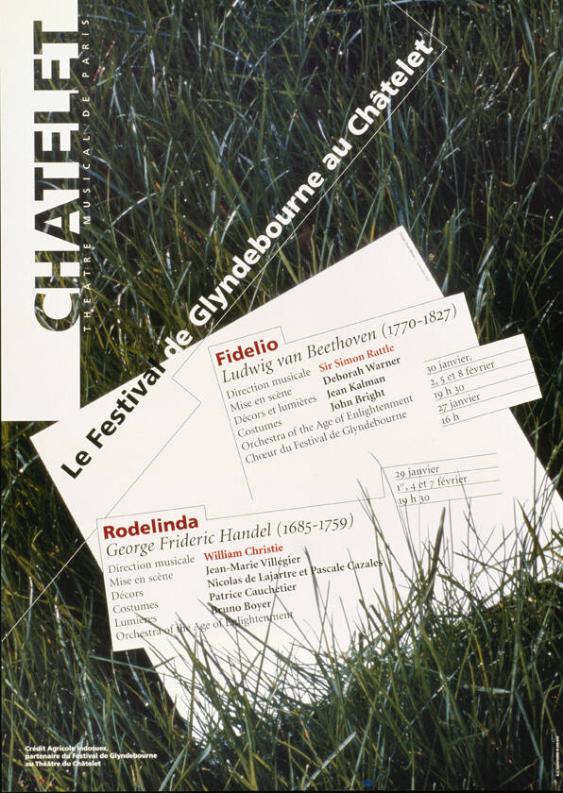 Festival de Glyndebourne au Châtelet - Fidelio - Rodelinda
