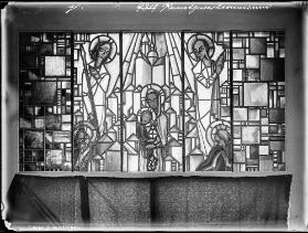 Otto Morach: Dekorative Malereien, Textilien und Glasgemälde 

