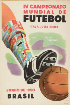IV campeonato mundial de futebol - Junho de 1950 - Brasil