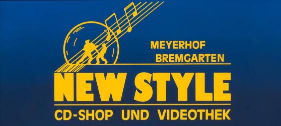 New Style, CD-Shop und Videothek, Bremgarten, CH