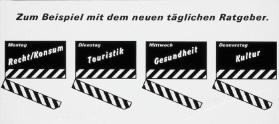 Zum Beispiel mit dem neuen täglichen Ratgeber.