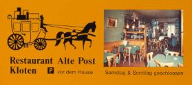 Restaurant Alte Post Kloten