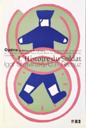 Opéra de Nancy et de Lorraine en tournée régionale - L'Histoire de soldat - Igor Stravinsky / C.F. Ramuz
