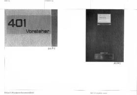 Eingang und Türschilder des Vorstehers