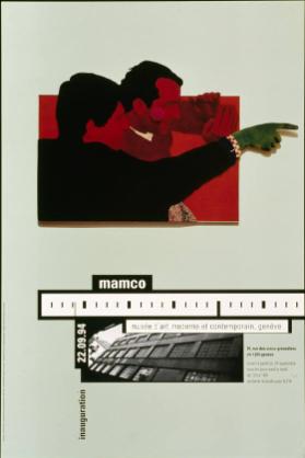 Mamco - Musée d'art moderne et contemporain - inauguration