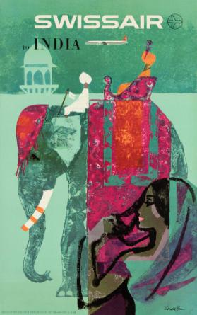 Swissair to India