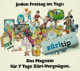 Jeden Freitag im Tagi: züritip