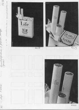 Versuchsaufnahmen für grafische Montagen