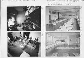 Klassenzimmer Fotoklasse ; Ausstellung des Exkursion in die Auvergne 1960 / 1961