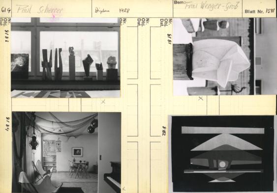 Reportage über Frau Wenger-Grob, Malerin, Bildhauerin, Zürich