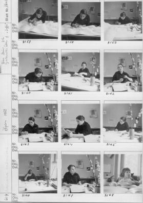 Reportage über Frau Steiner, Gartenarchitektin für Saffa