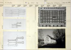 Stoffdruckerei Wieland; Semesterarbeit; Handdruckerei für Künstlerstoffe, R.R. Wieland, Gattikon, Zürich