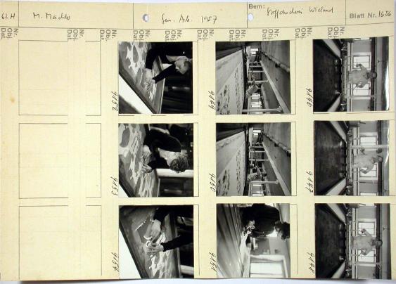 Stoffdruckerei Wieland; Semesterarbeit; Handdruckerei für Künstlerstoffe, R.R. Wieland, Gattikon, Zürich