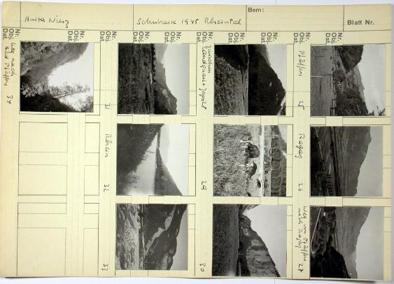 Schulreise Rheintal 1945, Chur und Umgebung
