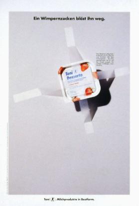 Ein Wimpernzucken bläst ihn weg.