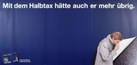 Mit dem Halbtax hätte auch er mehr übrig.