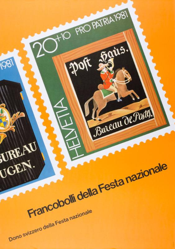 Francobolli della Festa nazionale - Dono svizzero della Festa nazionale