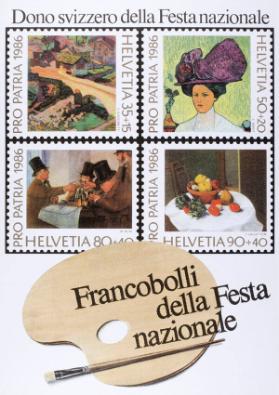Francobolli della Festa nazionale - Dono svizzero della Festa nazionale